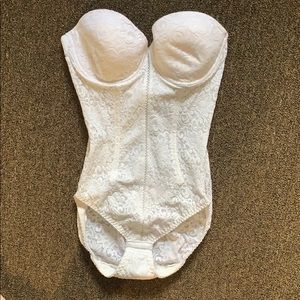 Sweetheart Lace Corset Bodysuit
